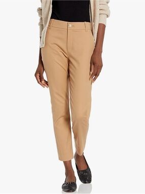 Vince Almond/Camel Cigarette Trouser Premium Chic Pants - 10